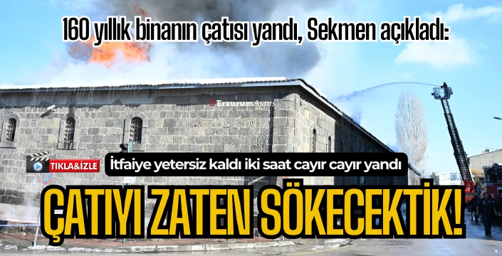 İtfaiye yetersiz kaldı, iki saat cayır cayır yandı