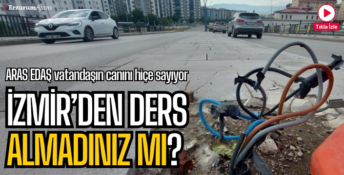 İzmir'de yaşanan olay ders olmadı mı? TIKLA İZLE