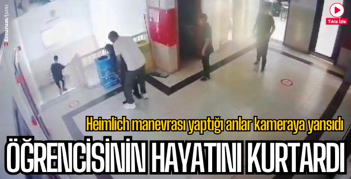 Kahraman öğretmen zamana karşı yarıştı