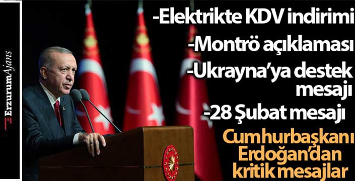 Kritik kabine sonrası Erdoğan'dan açıklamalar