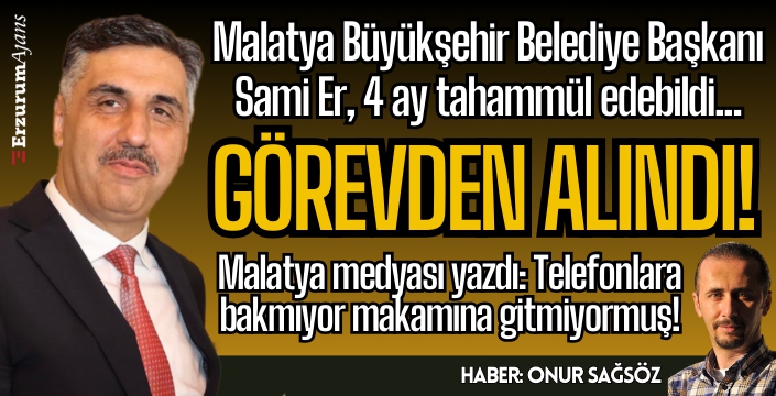 Malatyalı Murat Altundağ kendi şehrinde tutunamadı