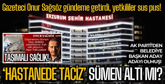 Şehir Hastanesi bu haberle çalkalanıyor!