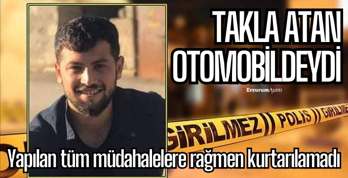 Takla atan araçtan sağ çıkamadı