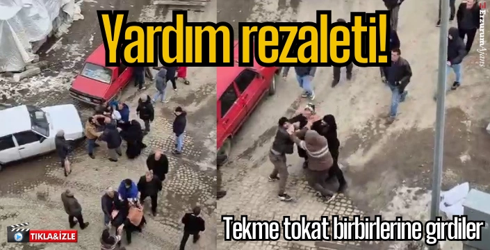 Tekme tokat birbirlerine girdiler