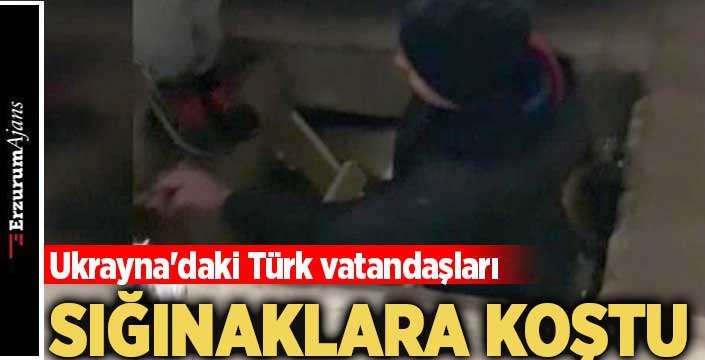 Türkler sığınaklara koştu