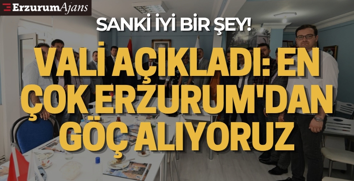 Vali Yavuz: Kocaeli'ye en fazla göç eden şehirlerin başında Erzurum var