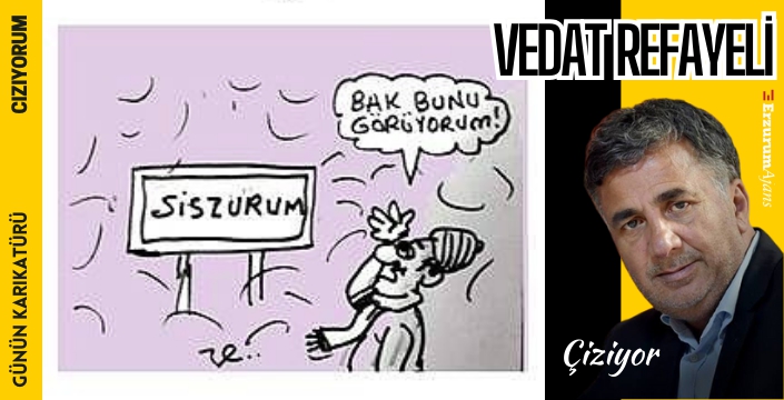 Vedat Refayeli çiziyor