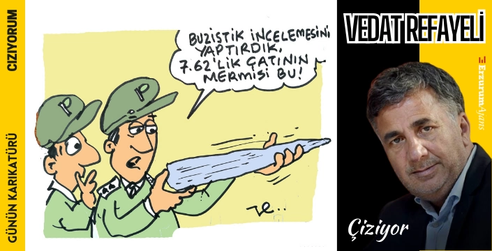 Vedat Refayeli çiziyor